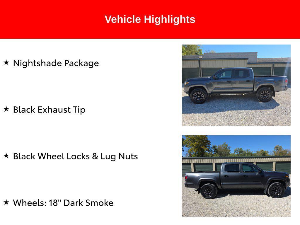used 2023 Toyota Tacoma car, priced at $37,029