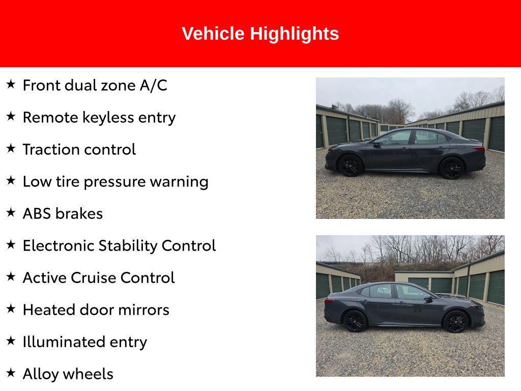 used 2025 Toyota Camry car, priced at $28,990