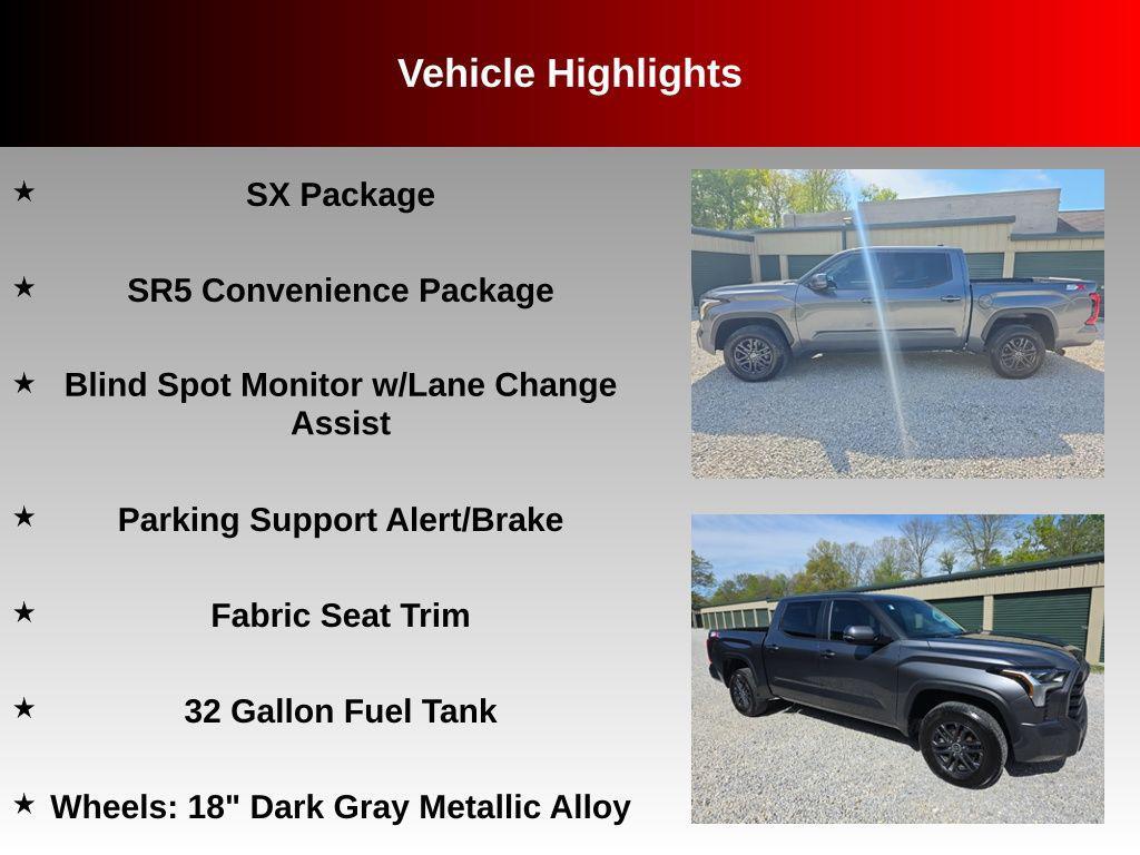 used 2024 Toyota Tundra car, priced at $38,244