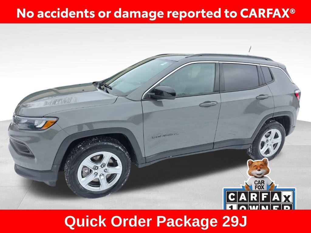 used 2023 Jeep Compass car, priced at $19,878