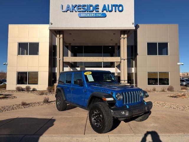 used 2021 Jeep Wrangler Unlimited 4xe car, priced at $34,800