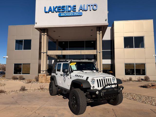 used 2015 Jeep Wrangler Unlimited car, priced at $19,800