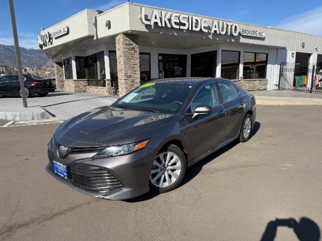 used 2020 Toyota Camry car, priced at $18,500