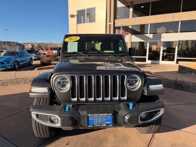 used 2022 Jeep Wrangler Unlimited 4xe car, priced at $34,000
