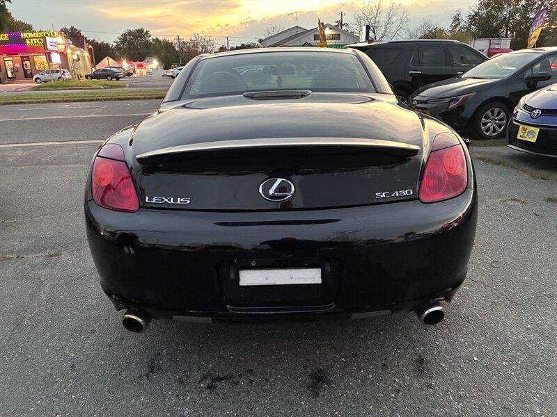 used 2002 Lexus SC 430 car, priced at $7,695