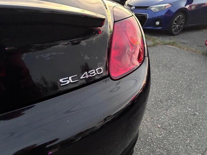 used 2002 Lexus SC 430 car, priced at $7,695