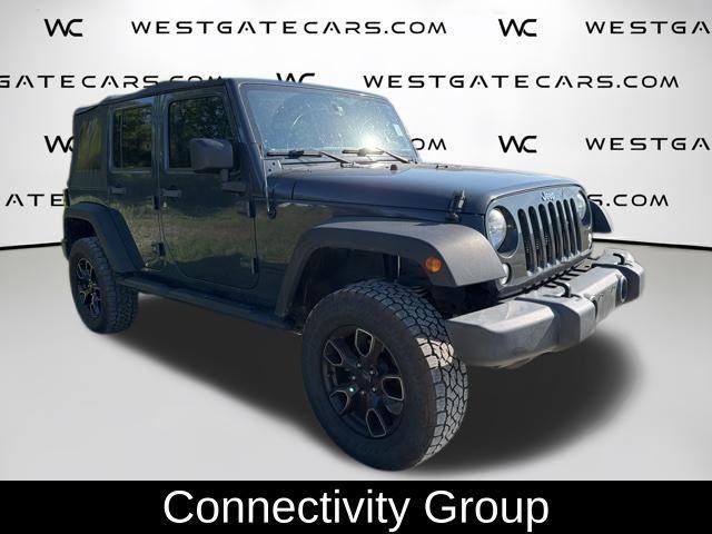 used 2016 Jeep Wrangler Unlimited car, priced at $15,897