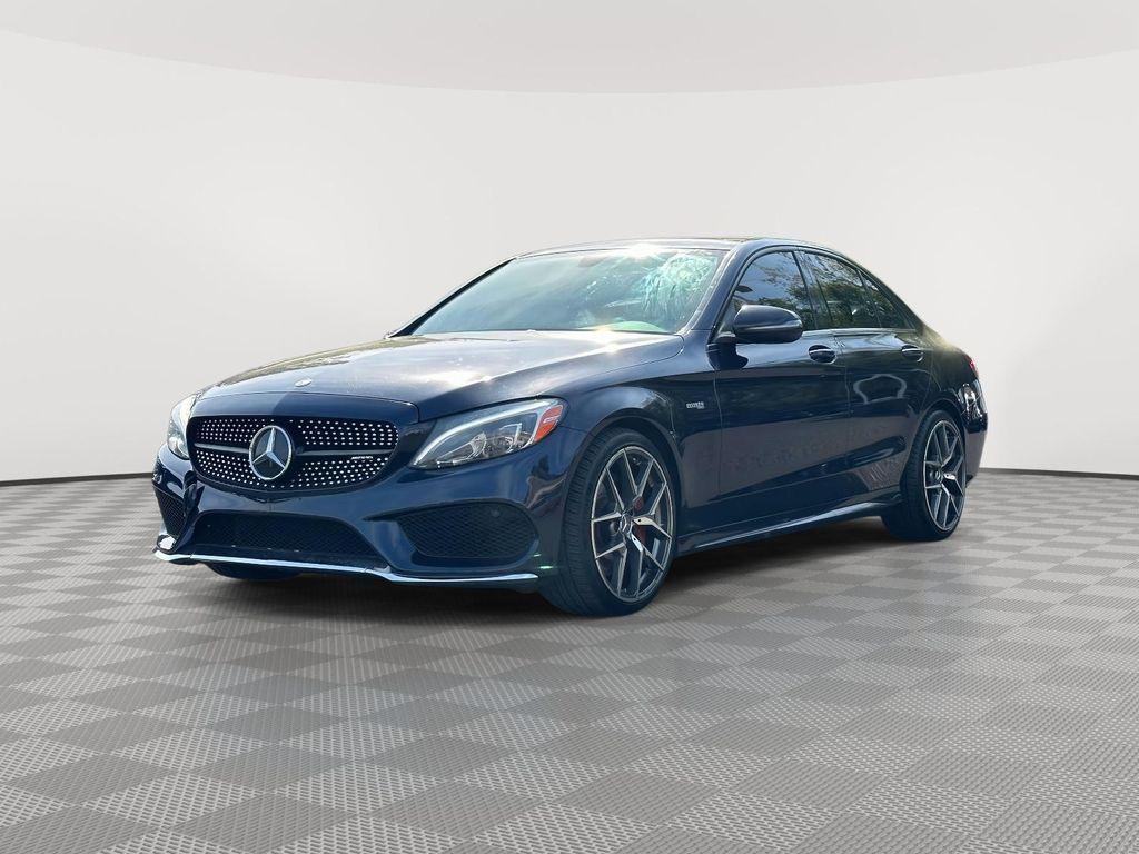 used 2017 Mercedes-Benz AMG C 43 car, priced at $18,669