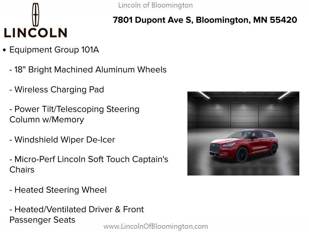 new 2025 Lincoln Corsair car, priced at $43,275