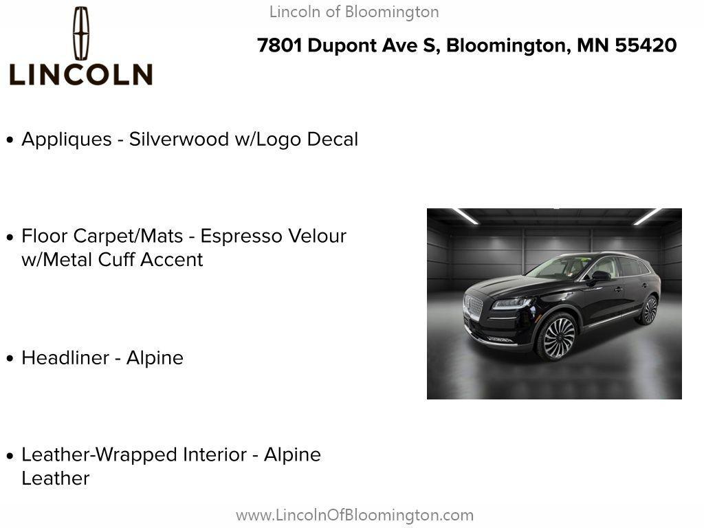 used 2022 Lincoln Nautilus car, priced at $34,995