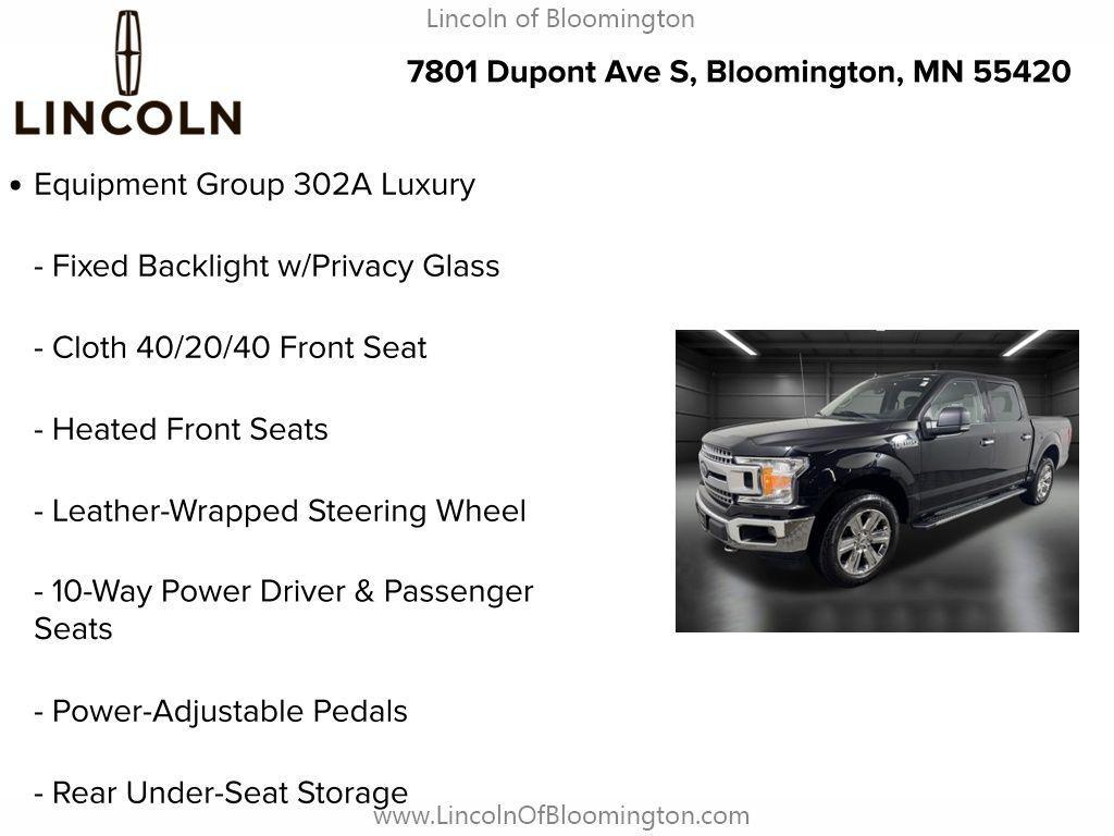 used 2020 Ford F-150 car, priced at $17,750