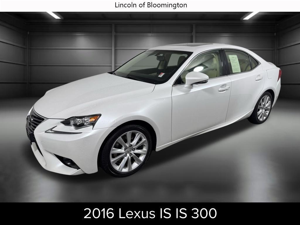 used 2016 Lexus IS 300 car, priced at $19,991