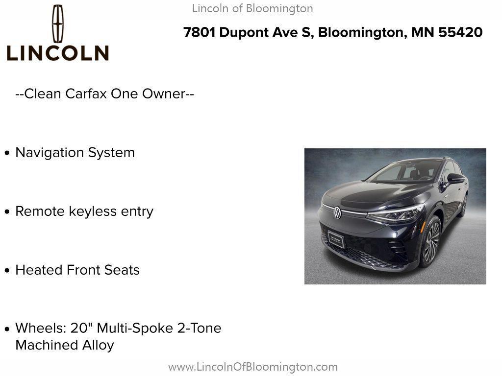 used 2024 Volkswagen ID.4 car, priced at $25,788