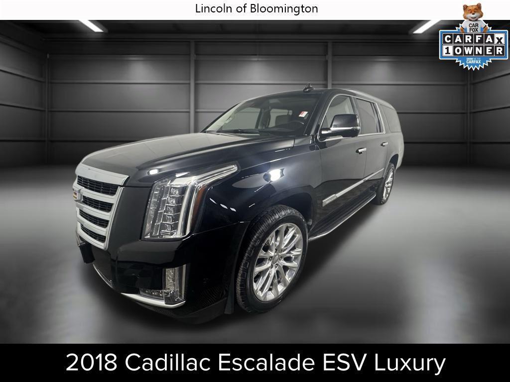 used 2018 Cadillac Escalade ESV car, priced at $26,299