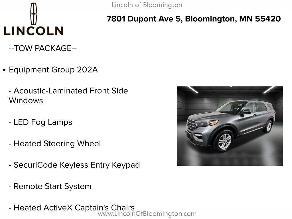 used 2023 Ford Explorer car, priced at $34,989