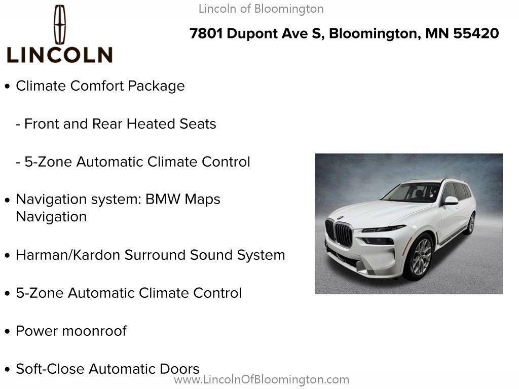 used 2026 BMW X7 car, priced at $70,590