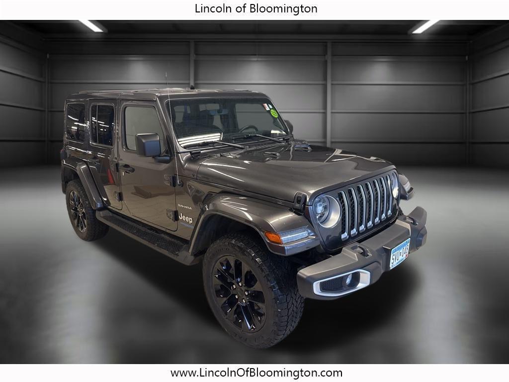 used 2021 Jeep Wrangler Unlimited 4xe car, priced at $29,350