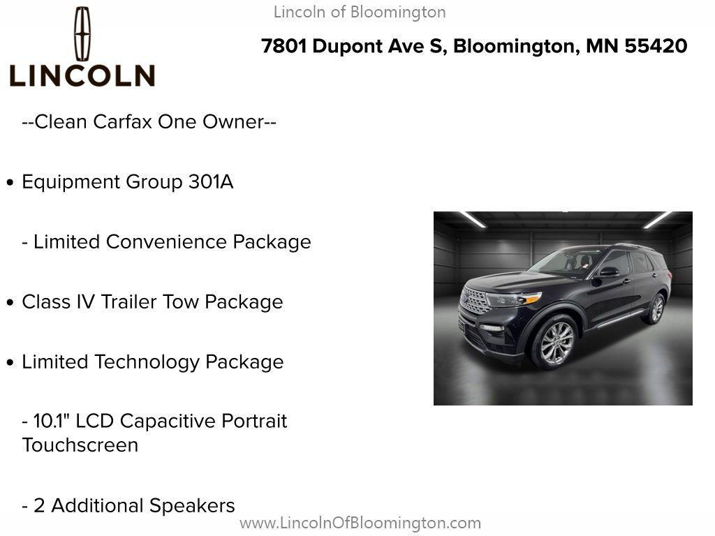 used 2023 Ford Explorer car, priced at $37,699