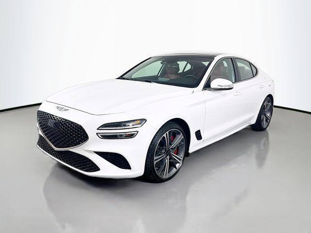 used 2025 Genesis G70 car, priced at $42,695