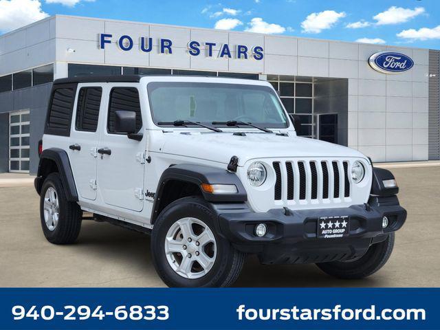 used 2022 Jeep Wrangler Unlimited car, priced at $28,351