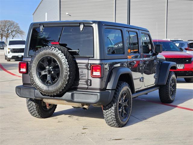 used 2021 Jeep Wrangler car, priced at $24,780