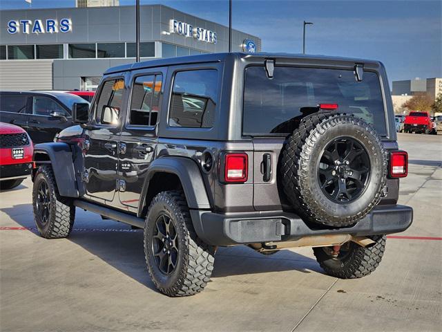 used 2021 Jeep Wrangler car, priced at $24,780