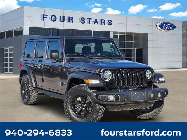 used 2021 Jeep Wrangler car, priced at $24,780