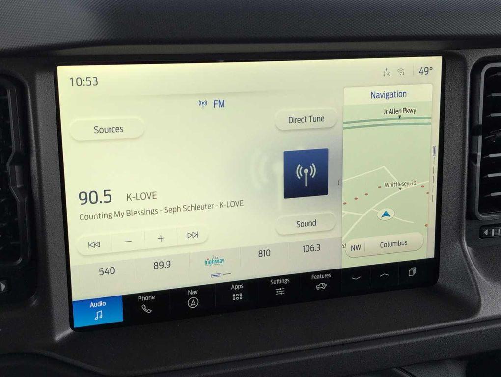 new 2025 Ford Bronco car, priced at $45,438