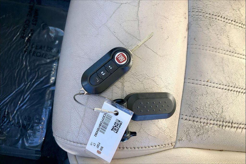 used 2017 FIAT 500 car, priced at $12,190