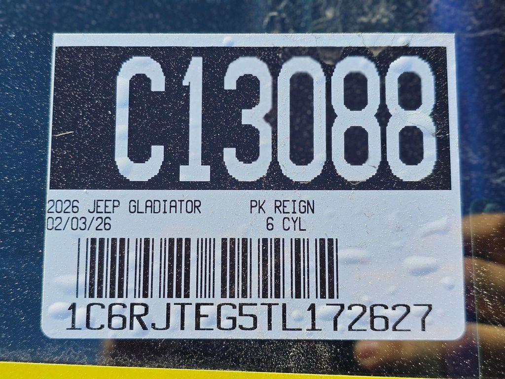 new 2026 Jeep Gladiator car, priced at $48,995