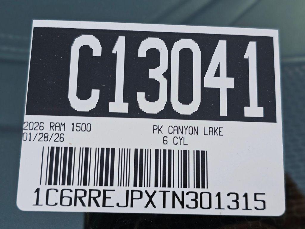 new 2026 Ram 1500 car, priced at $51,595