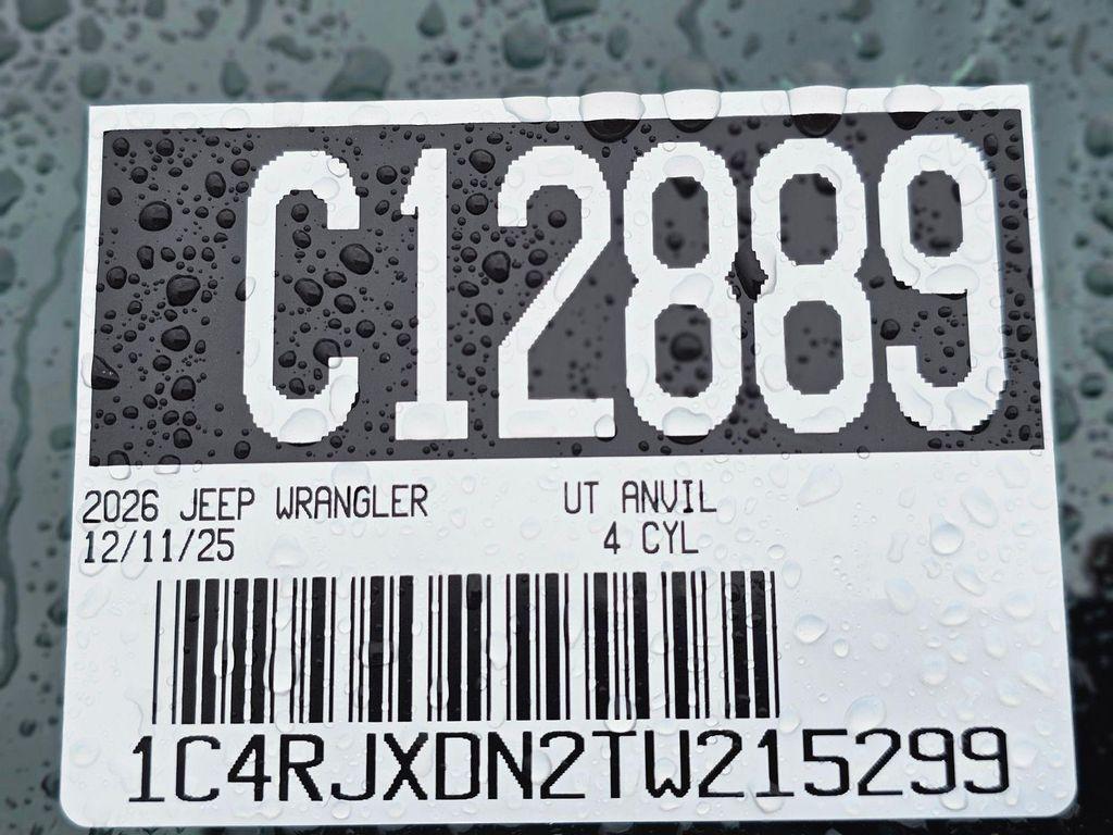 new 2026 Jeep Wrangler car, priced at $49,585