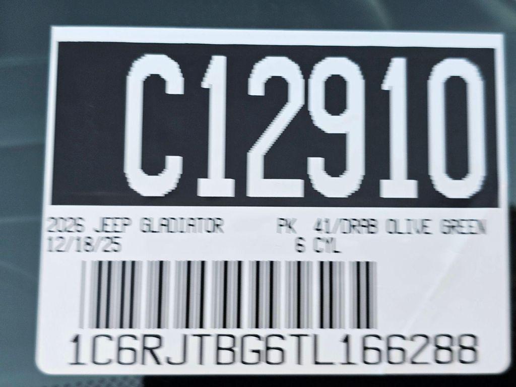 new 2026 Jeep Gladiator car, priced at $48,595