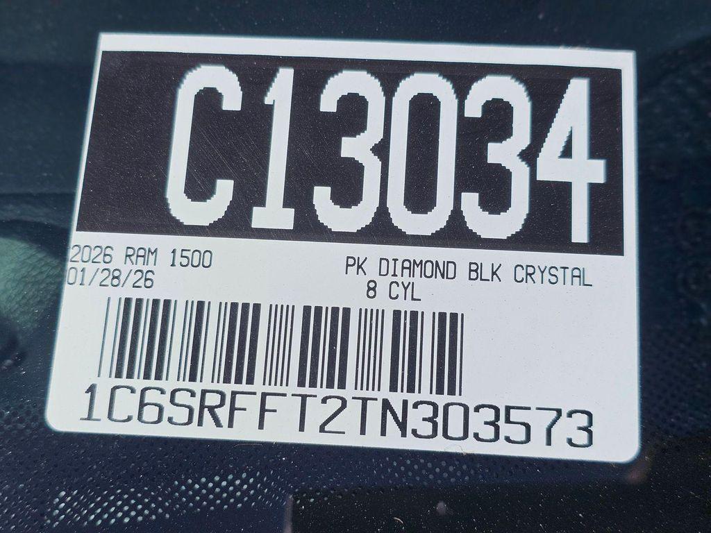 new 2026 Ram 1500 car, priced at $58,915