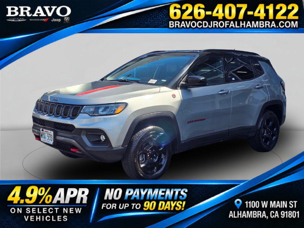 used 2024 Jeep Compass car, priced at $22,262
