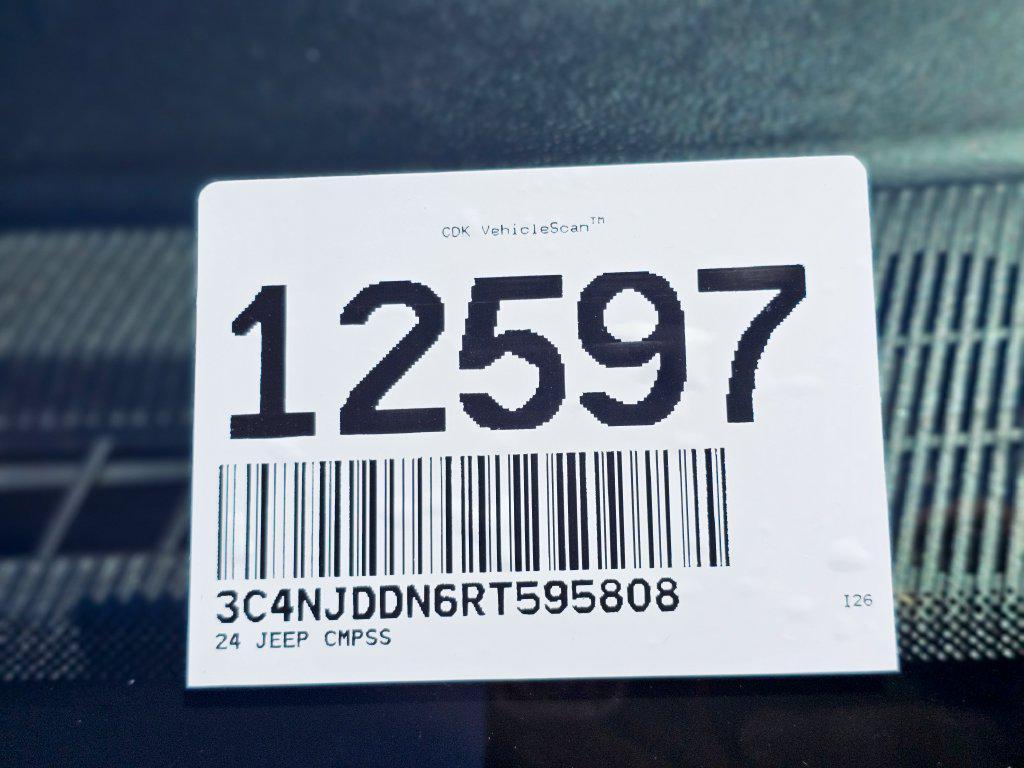 used 2024 Jeep Compass car, priced at $22,262