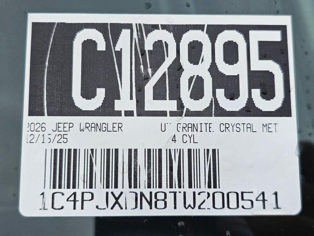new 2026 Jeep Wrangler car, priced at $41,775