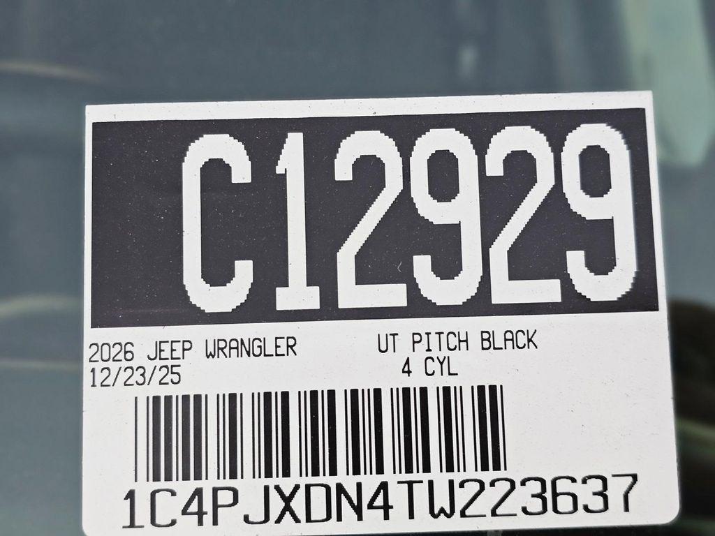 new 2026 Jeep Wrangler car, priced at $39,085