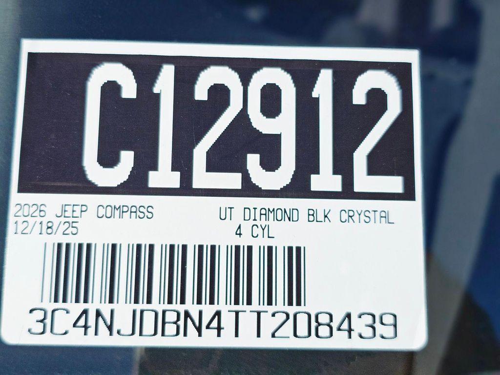 new 2026 Jeep Compass car, priced at $29,580