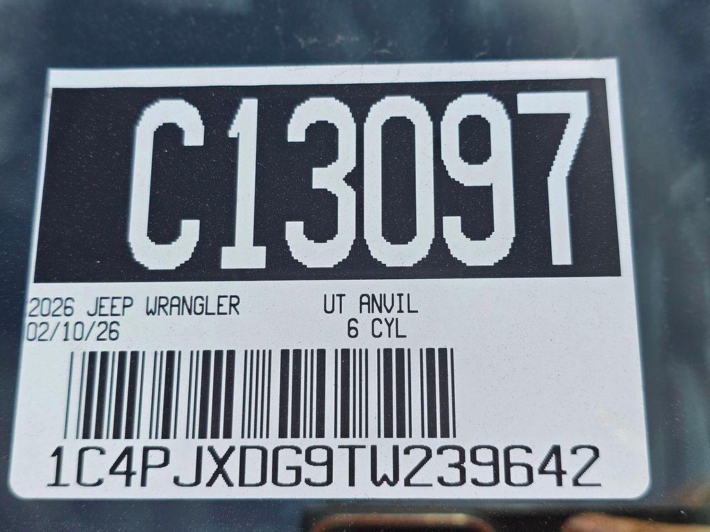 new 2026 Jeep Wrangler car, priced at $49,985