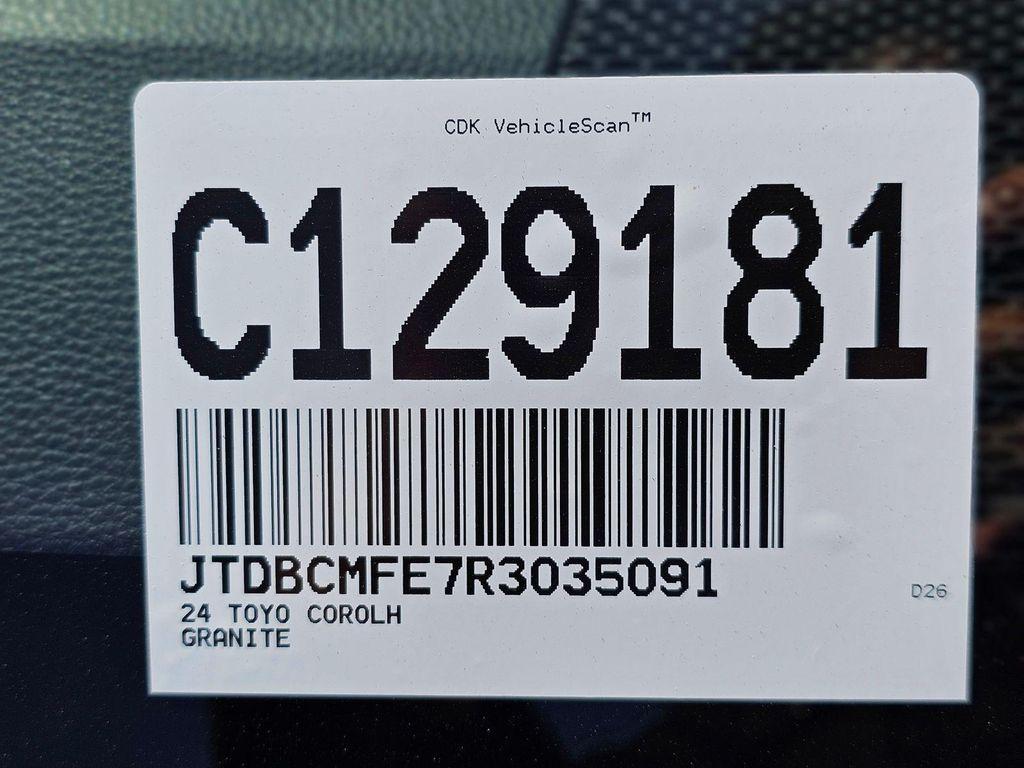 used 2024 Toyota Corolla Hybrid car, priced at $21,787