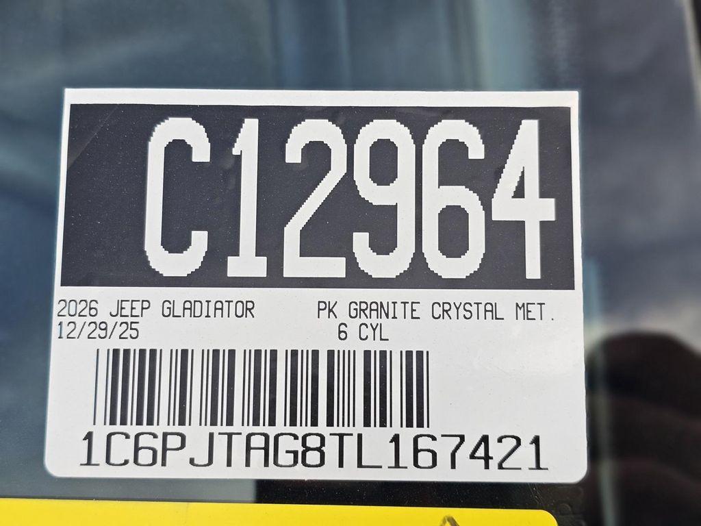 new 2026 Jeep Gladiator car, priced at $35,315