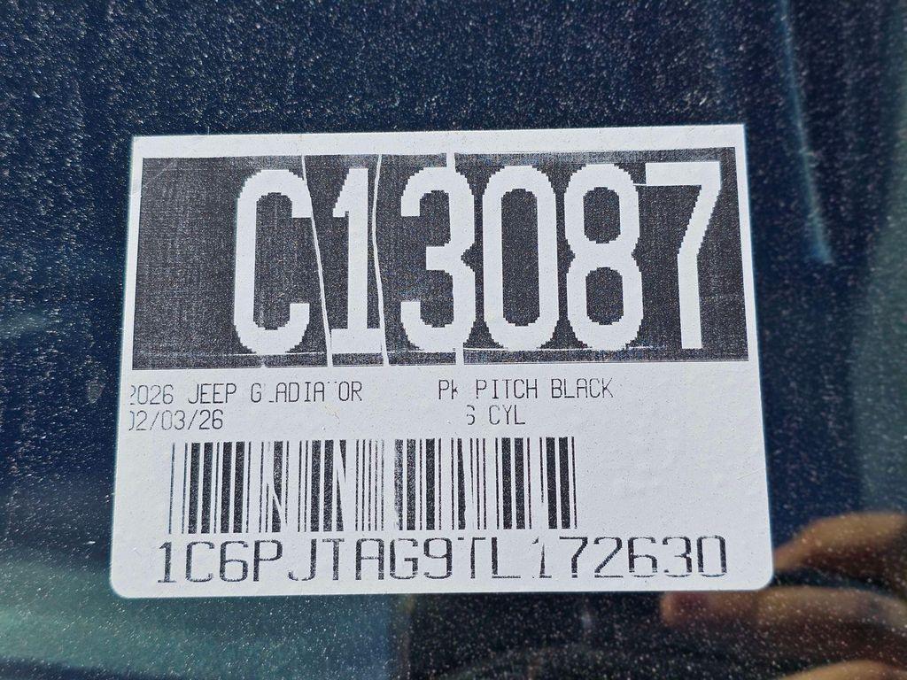 new 2026 Jeep Gladiator car, priced at $40,785