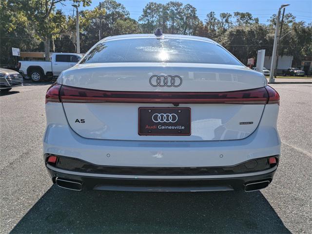 new 2025 Audi A5 car, priced at $53,981