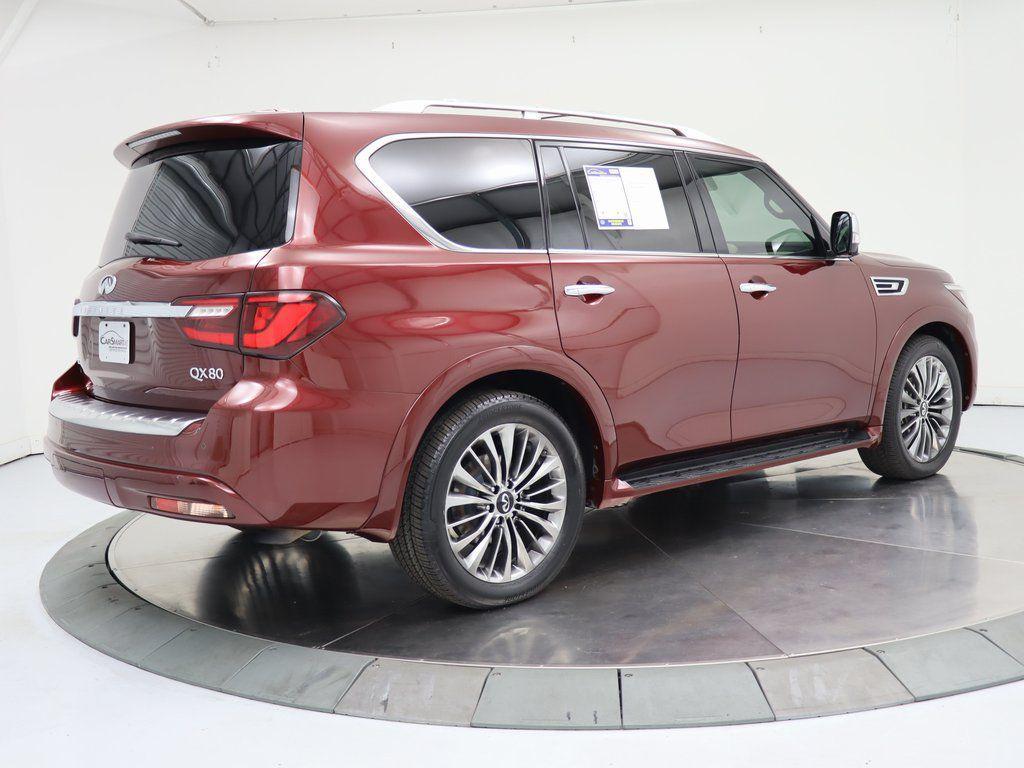 used 2021 INFINITI QX80 car, priced at $35,385