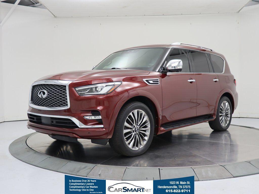 used 2021 INFINITI QX80 car, priced at $35,385