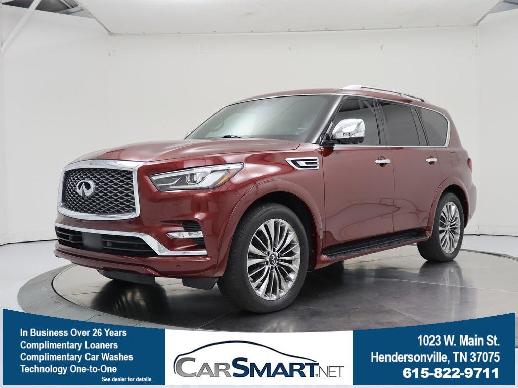 used 2021 INFINITI QX80 car, priced at $35,548
