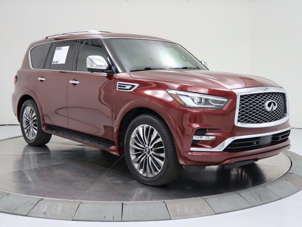 used 2021 INFINITI QX80 car, priced at $35,385