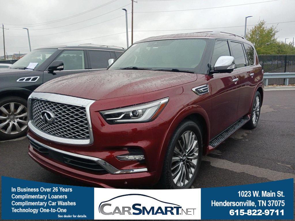 used 2021 INFINITI QX80 car, priced at $35,947
