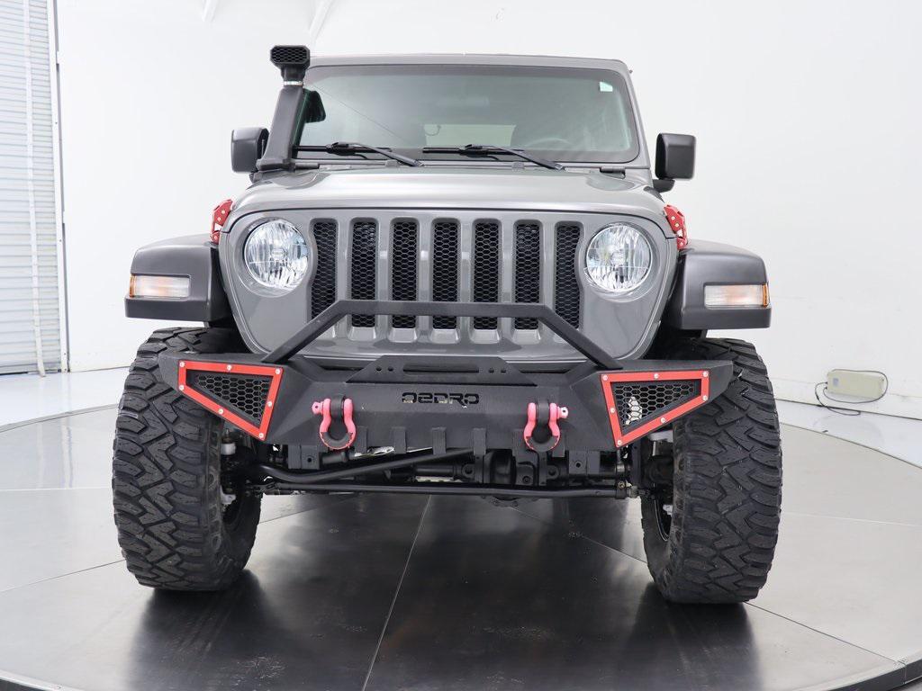 used 2021 Jeep Wrangler Unlimited car, priced at $26,427